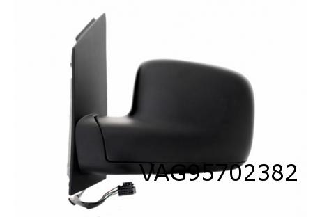 spiegel R (elb./verwarmd) (zwart)