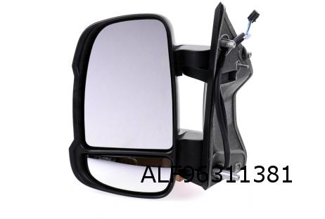 spiegel L (elb. / verwarmd) (+temp.sensor) (korte arm)